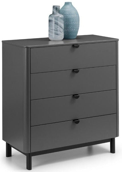 Chloe 4 Drawer Chest - Julian Bowen