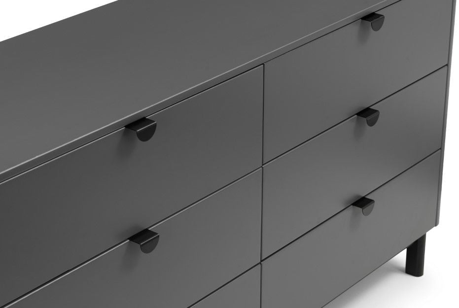 Chloe 6 Drawer Wide Chest - Julian Bowen