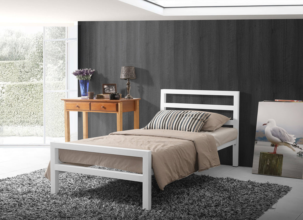 City Block Metal Bed Frame - Time Living