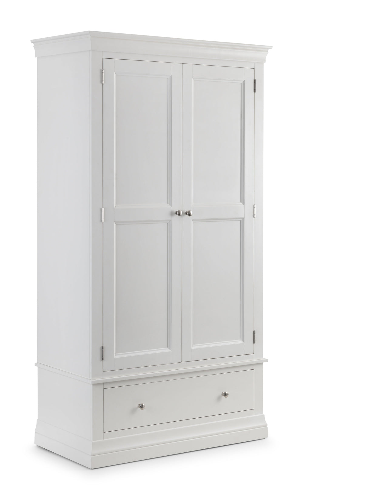 Clermont 2 Door 1 Drawer Double Wardrobe - Julian Bowen