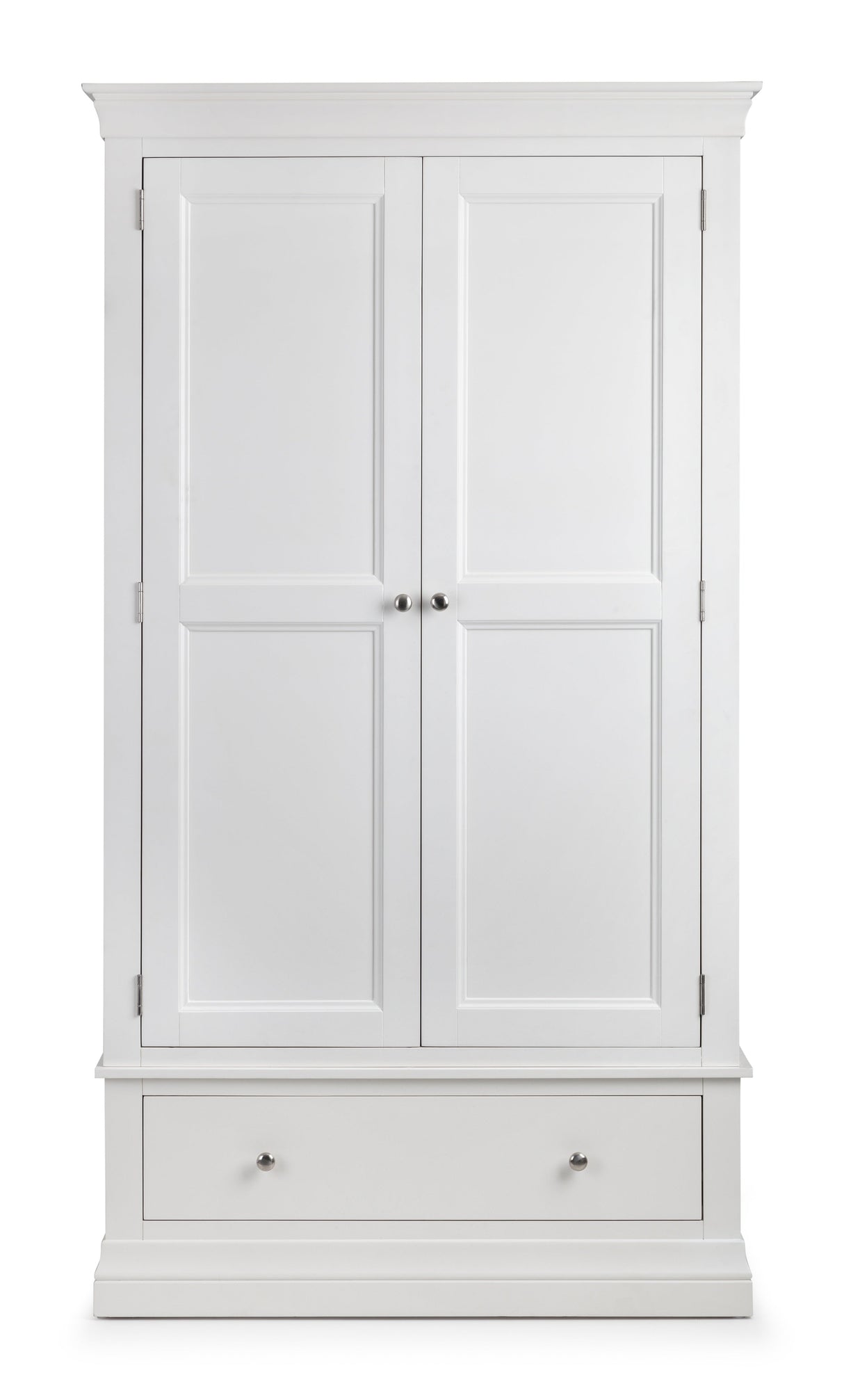 Clermont 2 Door 1 Drawer Double Wardrobe - Julian Bowen