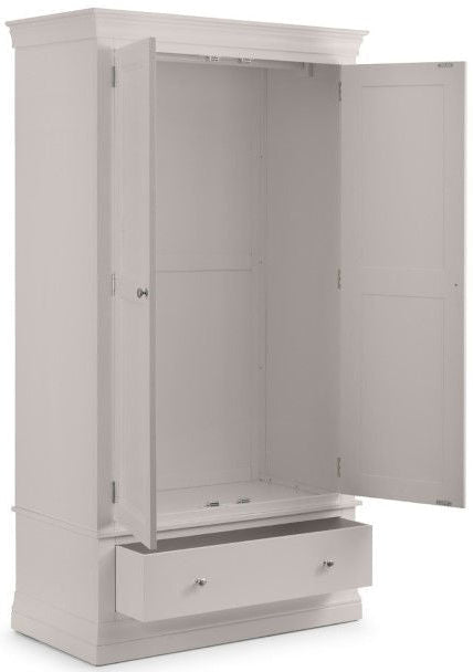 Clermont 2 Door 1 Drawer Wardrobe - Julian Bowen