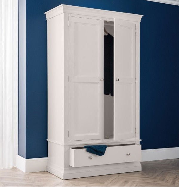 Clermont 2 Door 1 Drawer Wardrobe - Julian Bowen