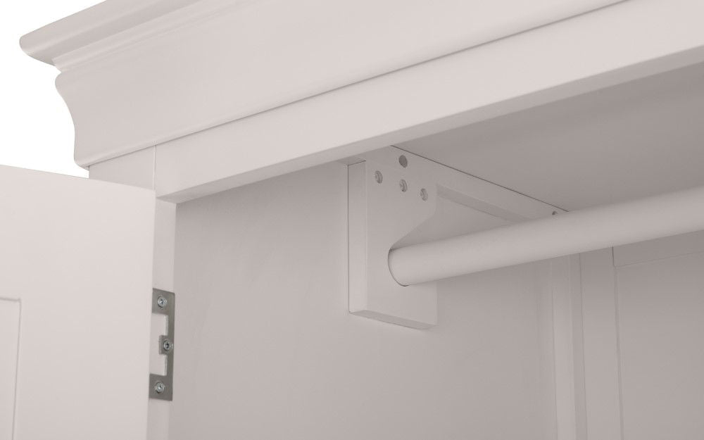 Clermont 2 Door 1 Drawer Wardrobe - Julian Bowen