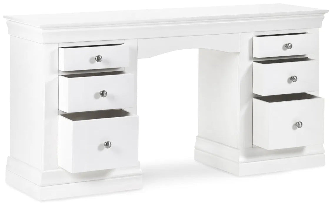 Clermont 6 Drawer Dressing Table - Julian Bowen
