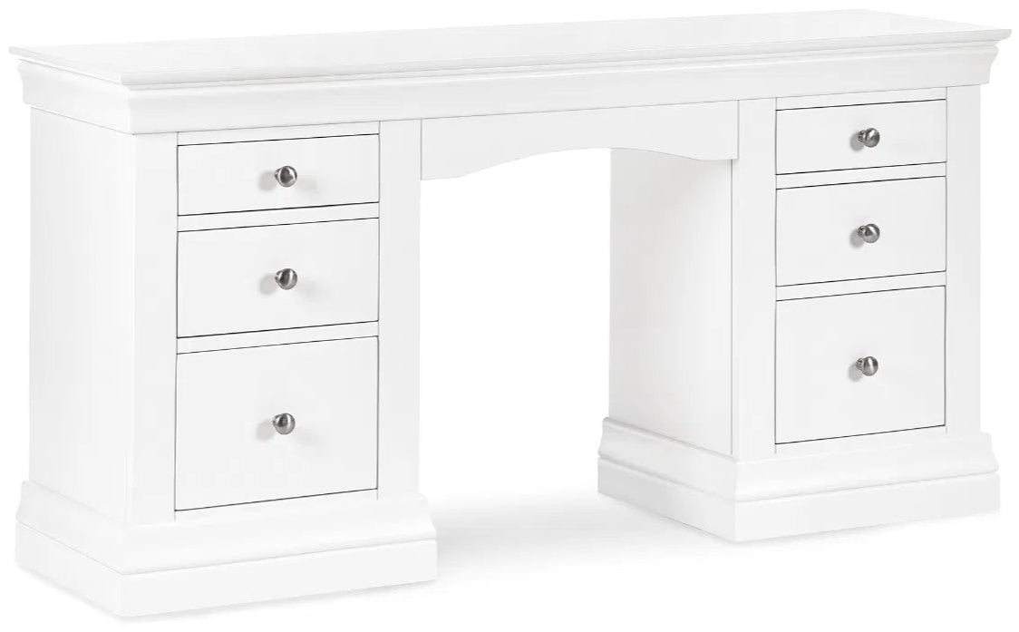 Clermont 6 Drawer Dressing Table - Julian Bowen