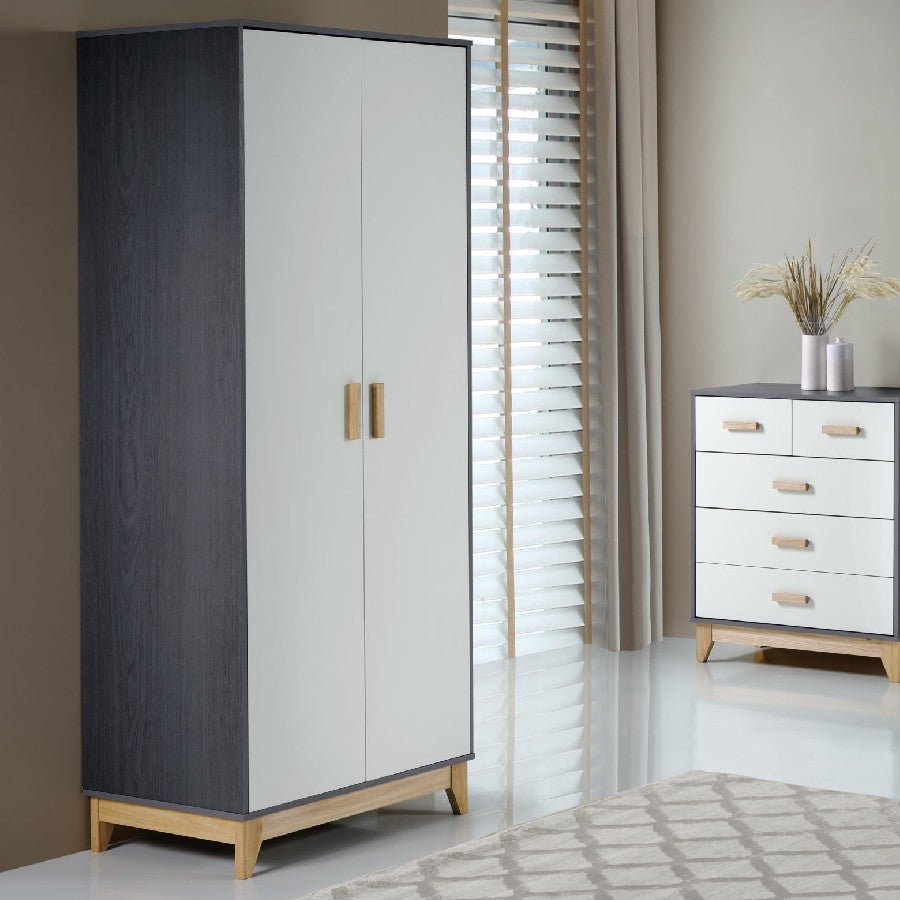 Cleveland 2 Door Wardrobe - Seconique