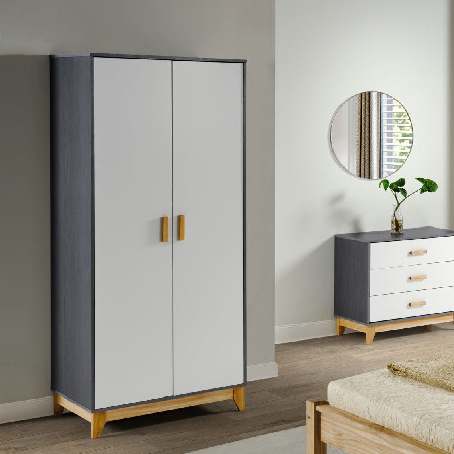 Cleveland 2 Door Wardrobe - Seconique