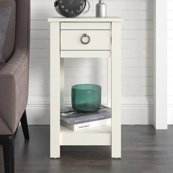 Clovelly 1 Drawer Bedside Table - GFW