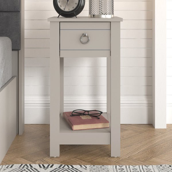Clovelly 1 Drawer Bedside Table - GFW