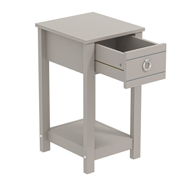 Clovelly 1 Drawer Bedside Table - GFW