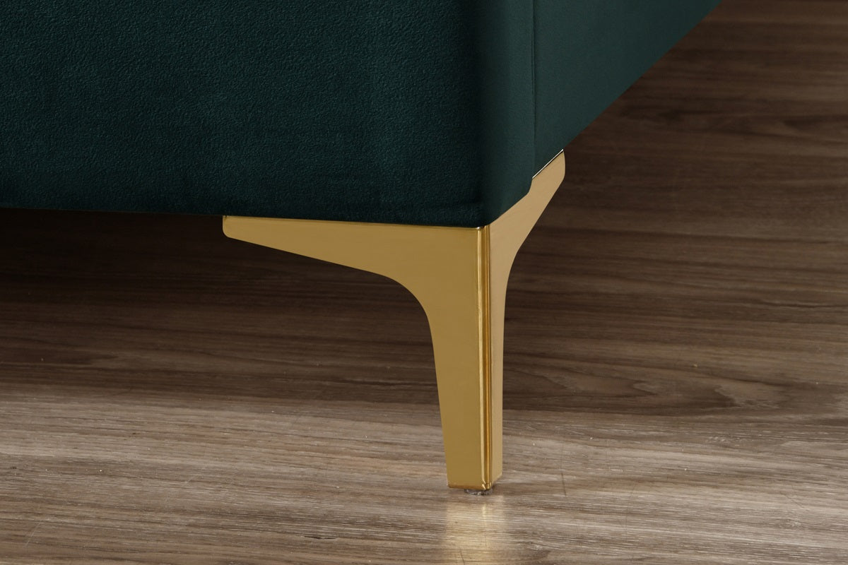 Clover Velvet Bed - Birlea