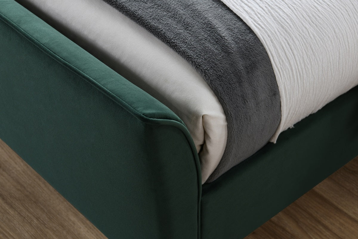 Clover Velvet Bed - Birlea