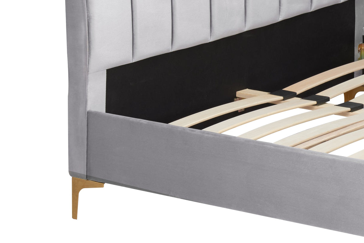 Clover Velvet Bed - Birlea