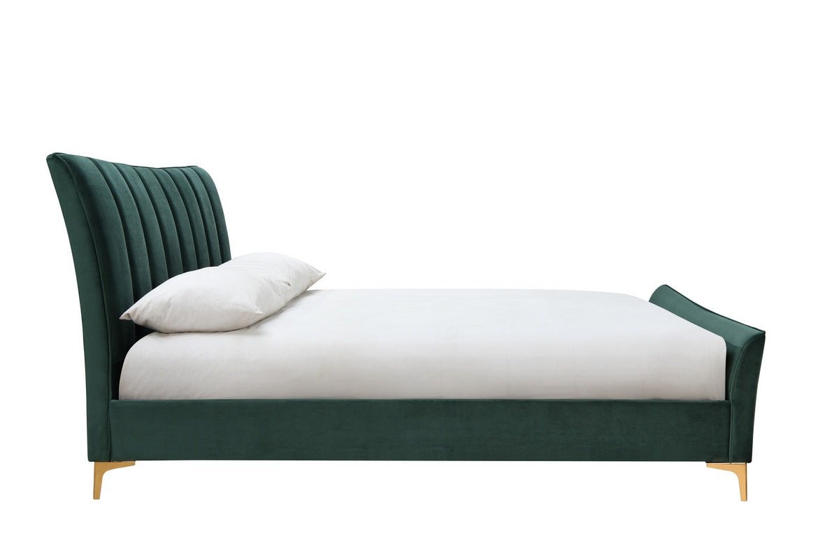 Clover Velvet Bed - Birlea