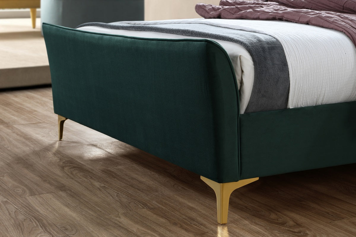 Clover Velvet Bed - Birlea
