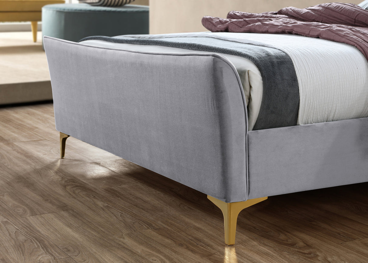 Clover Velvet Bed - Birlea