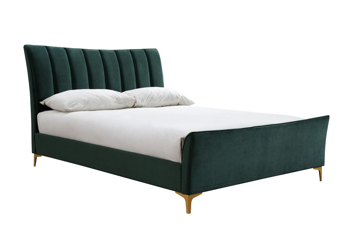 Clover Velvet Bed - Birlea
