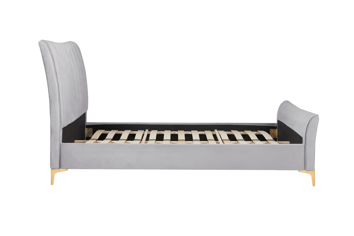 Clover Velvet Bed - Birlea