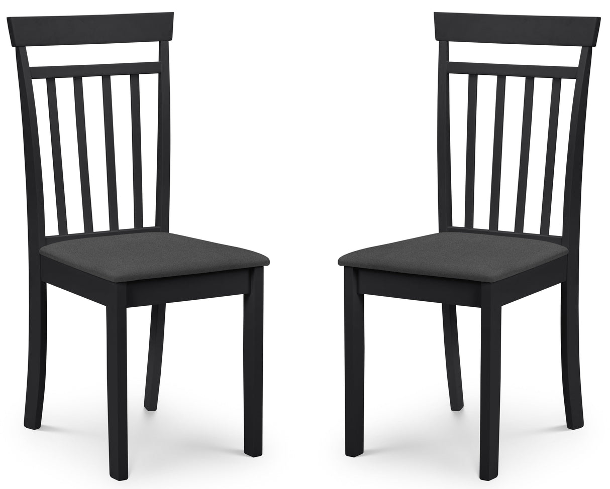 Coast Dropleaf Space Saving Table and 2 Dining Chairs - Julian Bowen