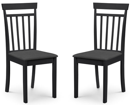 Coast Dropleaf Space Saving Table and 2 Dining Chairs - Julian Bowen