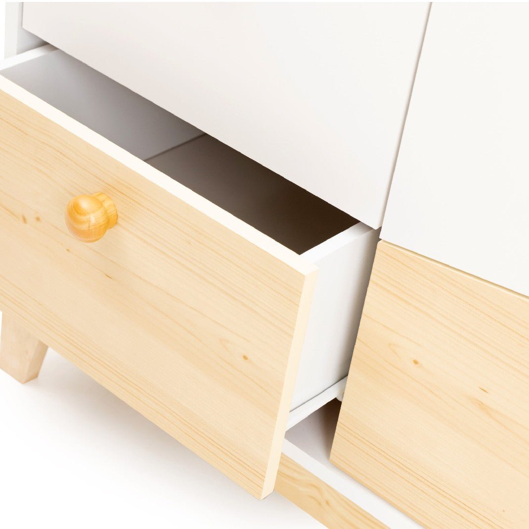 Cody 2 Door 4 Drawer Storage Unit - Seconique