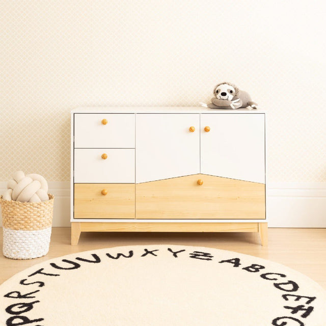 Cody 2 Door 4 Drawer Storage Unit - Seconique