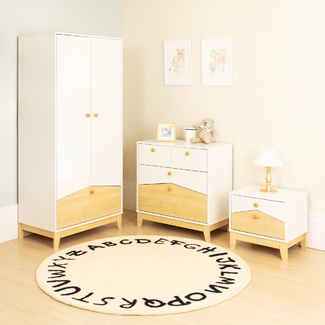 Cody 2 Drawer Bedside - Seconique