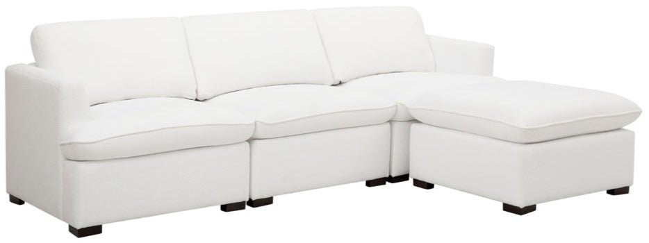 Coleen 3 Seater Sofa with Footstool - TGC