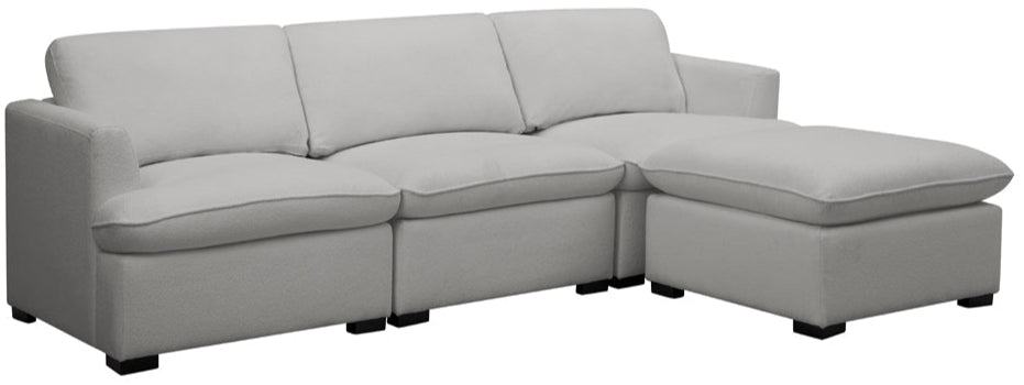 Coleen 3 Seater Sofa with Footstool - TGC
