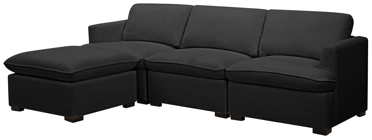 Coleen 3 Seater Sofa with Footstool - TGC