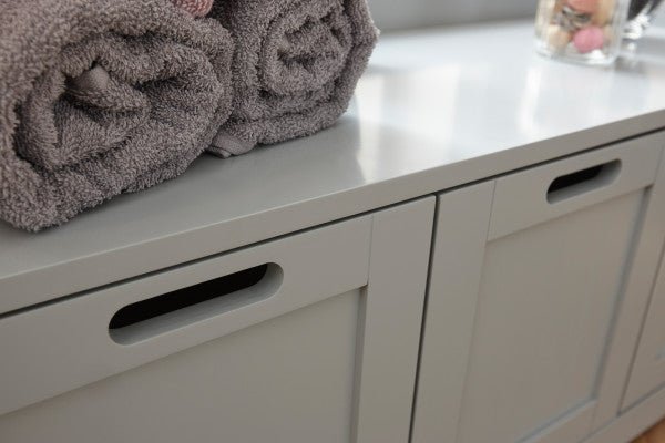 Colonial 3 Door Storage Bench - GFW