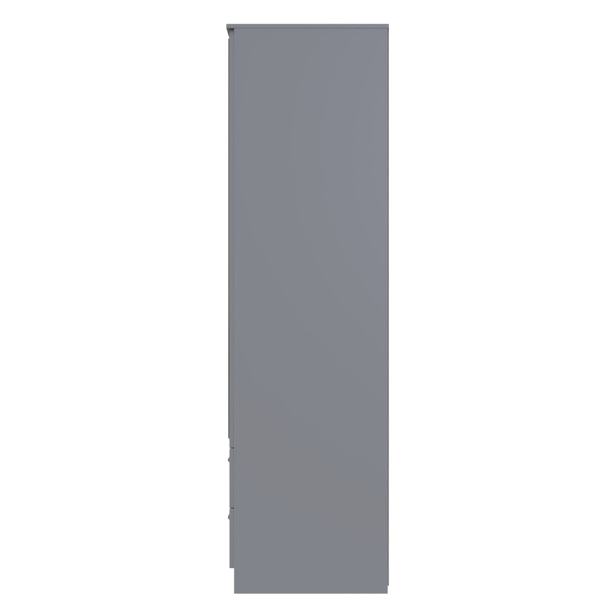 Contrast 2 Door 2 Drawer Mirrored Wardrobe - Welcome Furniture