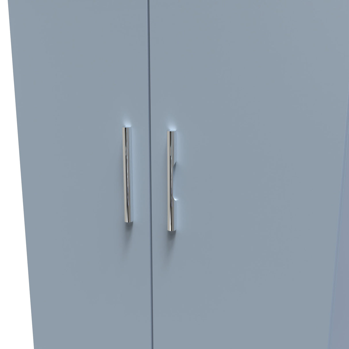 Contrast 2 Door Midi Wardrobe - Welcome Furniture