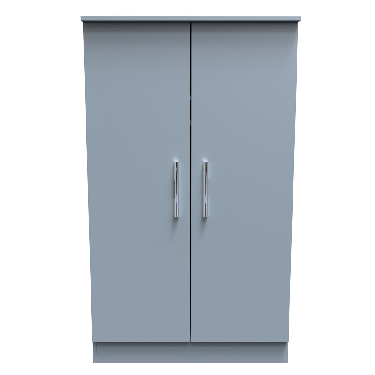Contrast 2 Door Midi Wardrobe - Welcome Furniture
