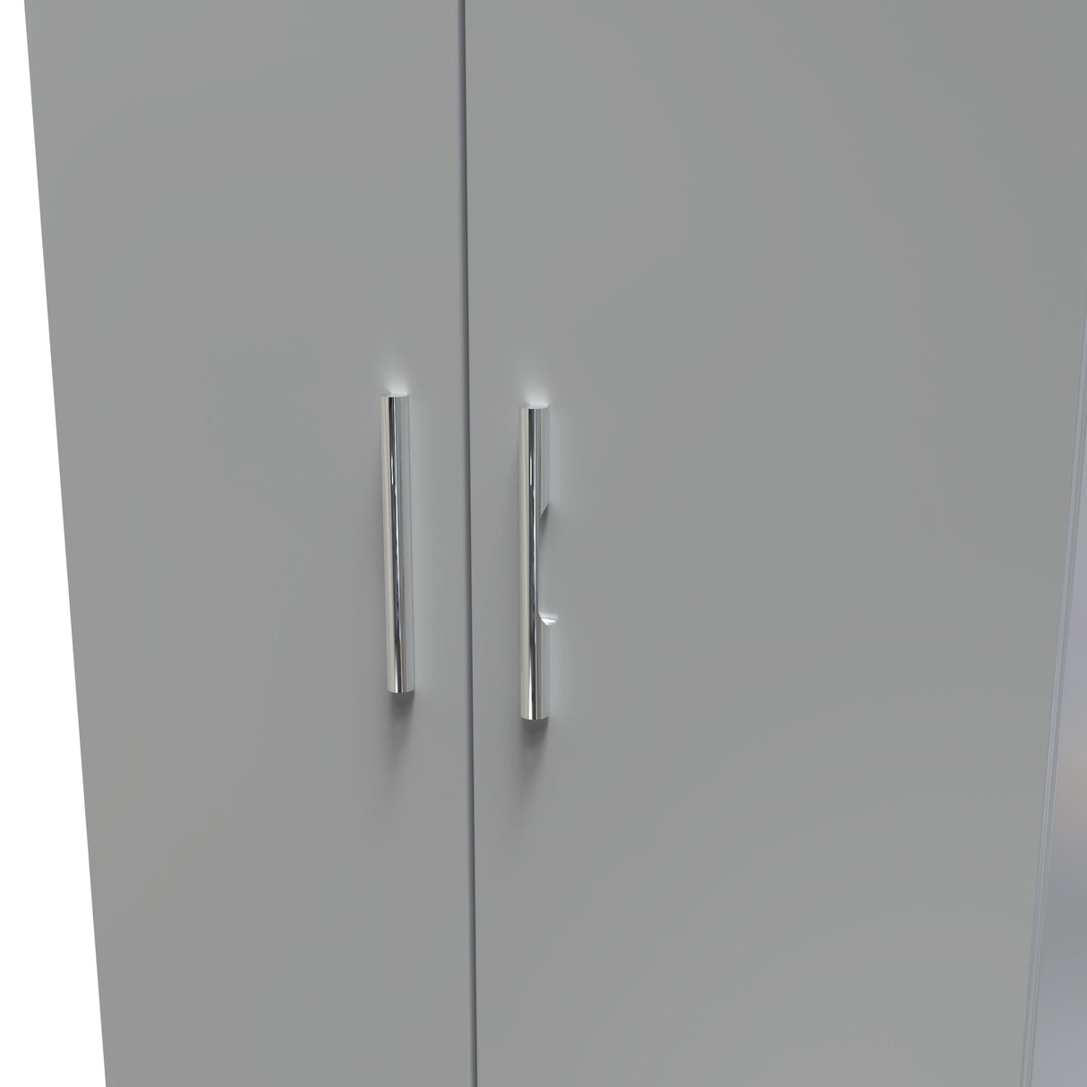 Contrast 2 Door Midi Wardrobe - Welcome Furniture