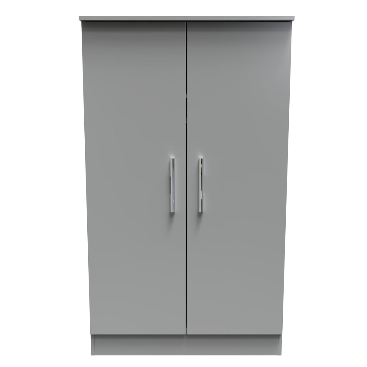 Contrast 2 Door Midi Wardrobe - Welcome Furniture