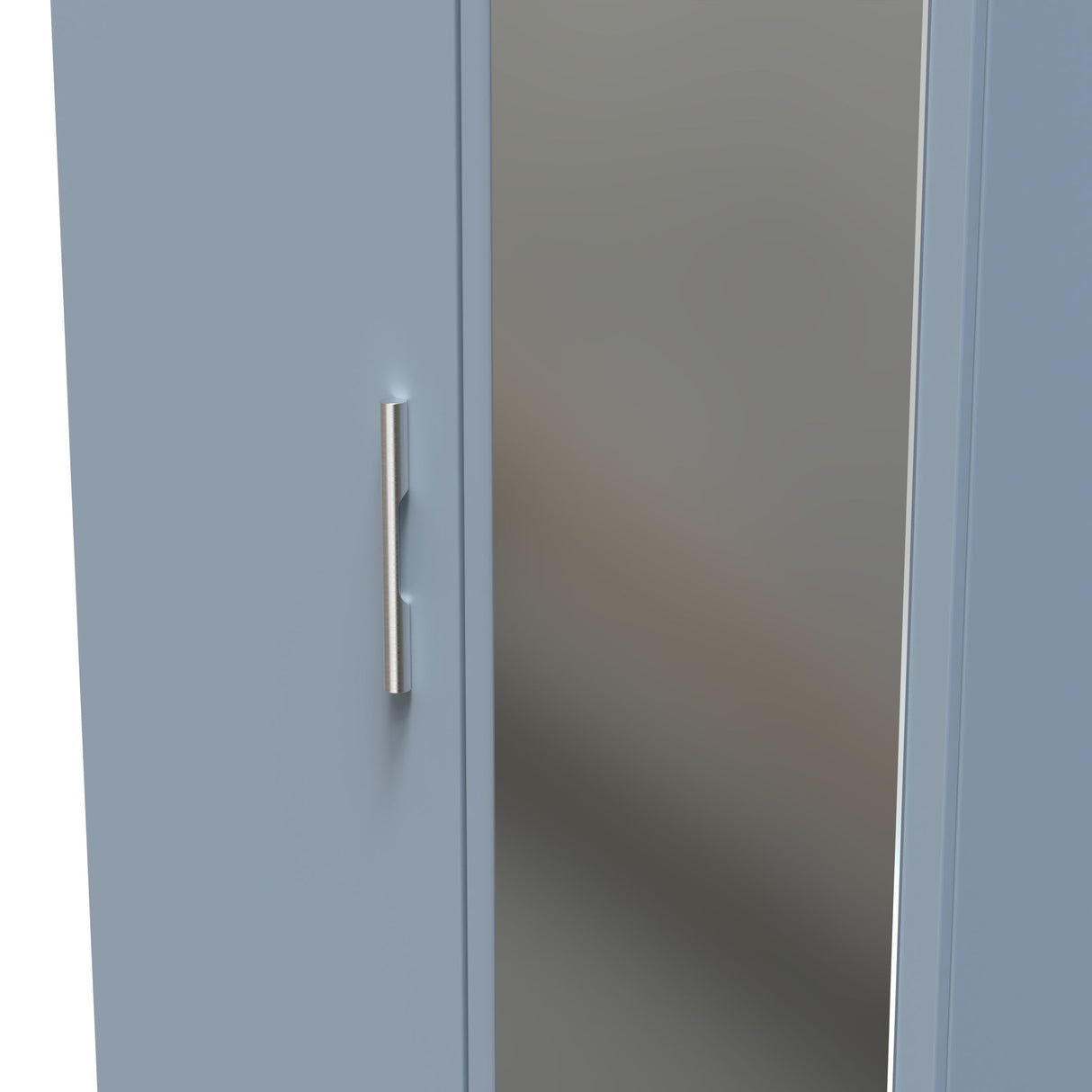 Contrast 2 Door Mirrored Wardrobe - Welcome Furniture