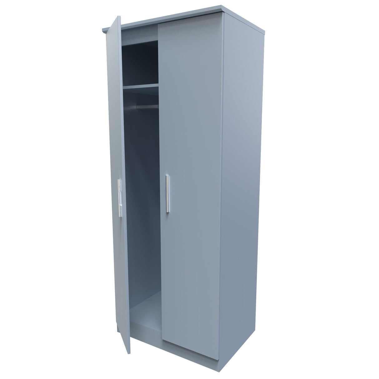 Contrast 2 Door Wardrobe - Welcome Furniture