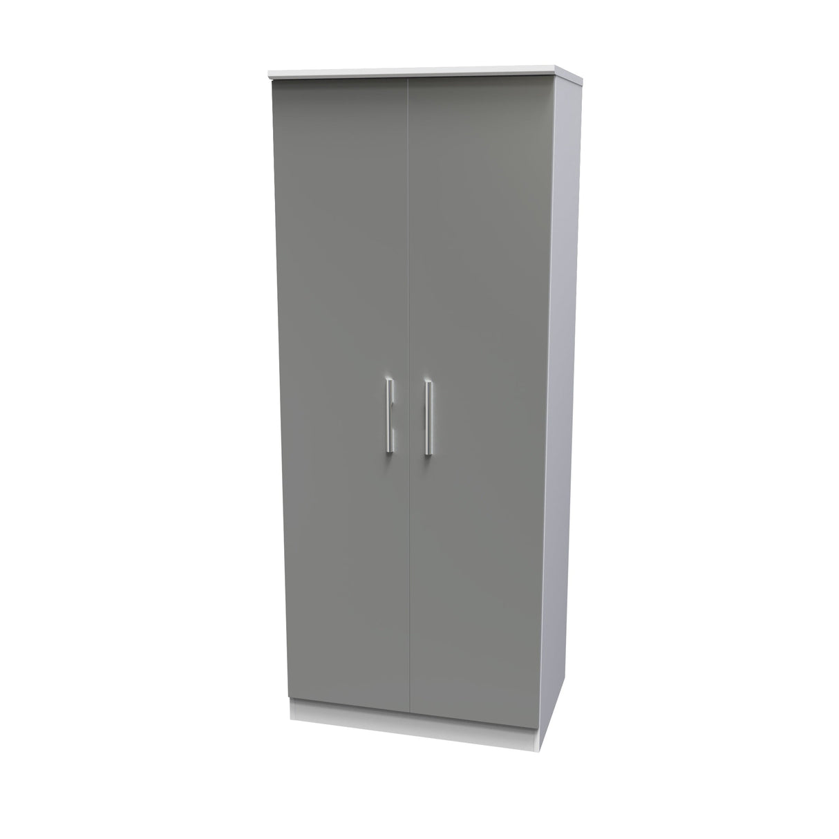 Contrast 2 Door Wardrobe - Welcome Furniture