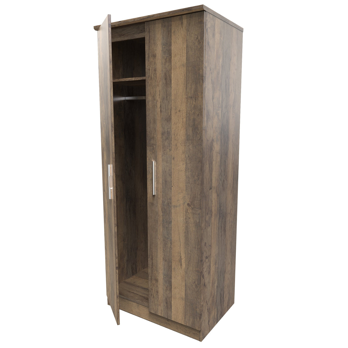 Contrast 2 Door Wardrobe - Welcome Furniture
