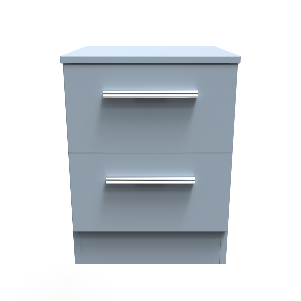 Contrast 2 Drawer Bedside Cabinet - Welcome Furniture