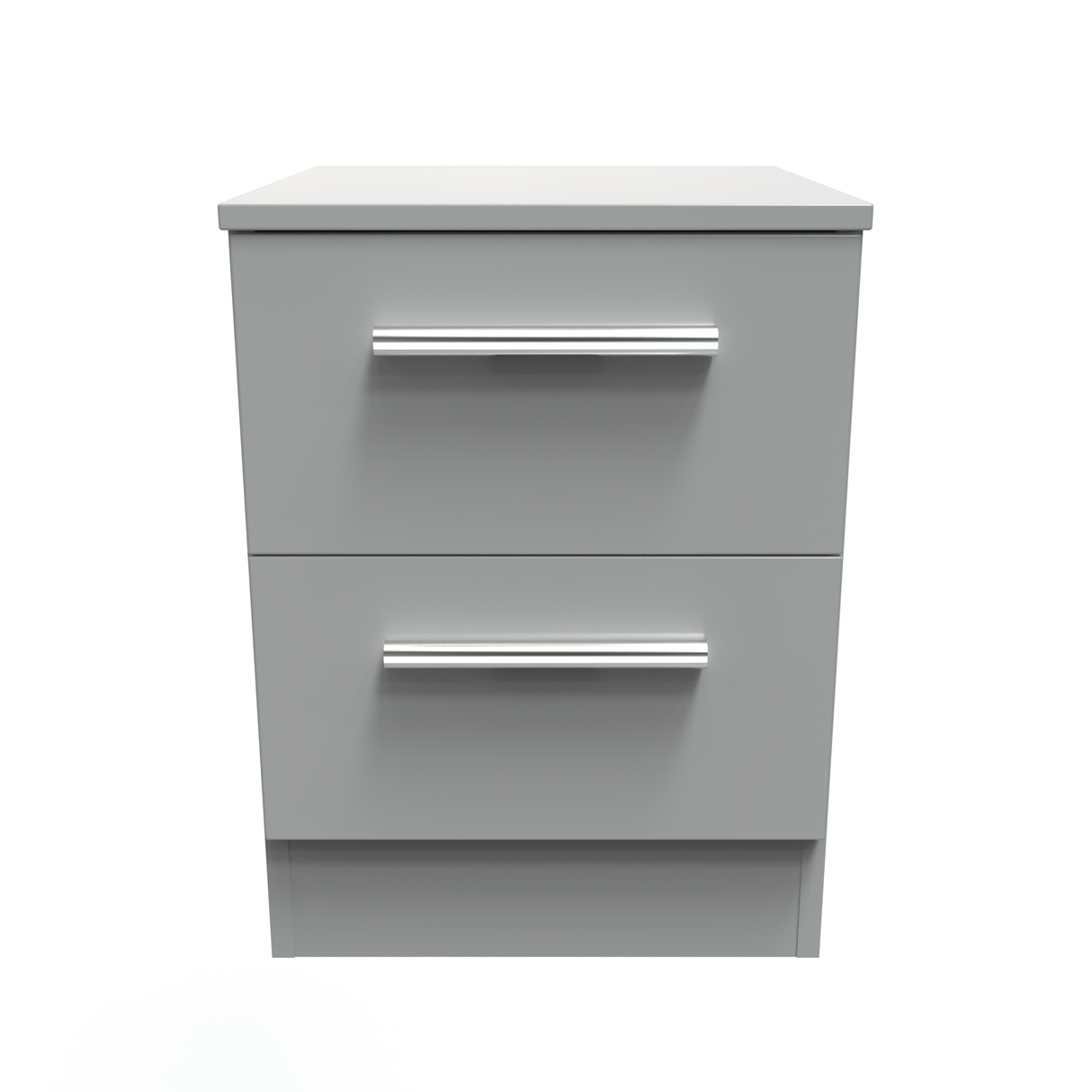 Contrast 2 Drawer Bedside Cabinet - Welcome Furniture