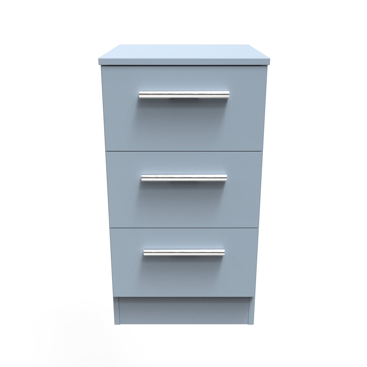 Contrast 3 Drawer Bedside Cabinet - Welcome Furniture