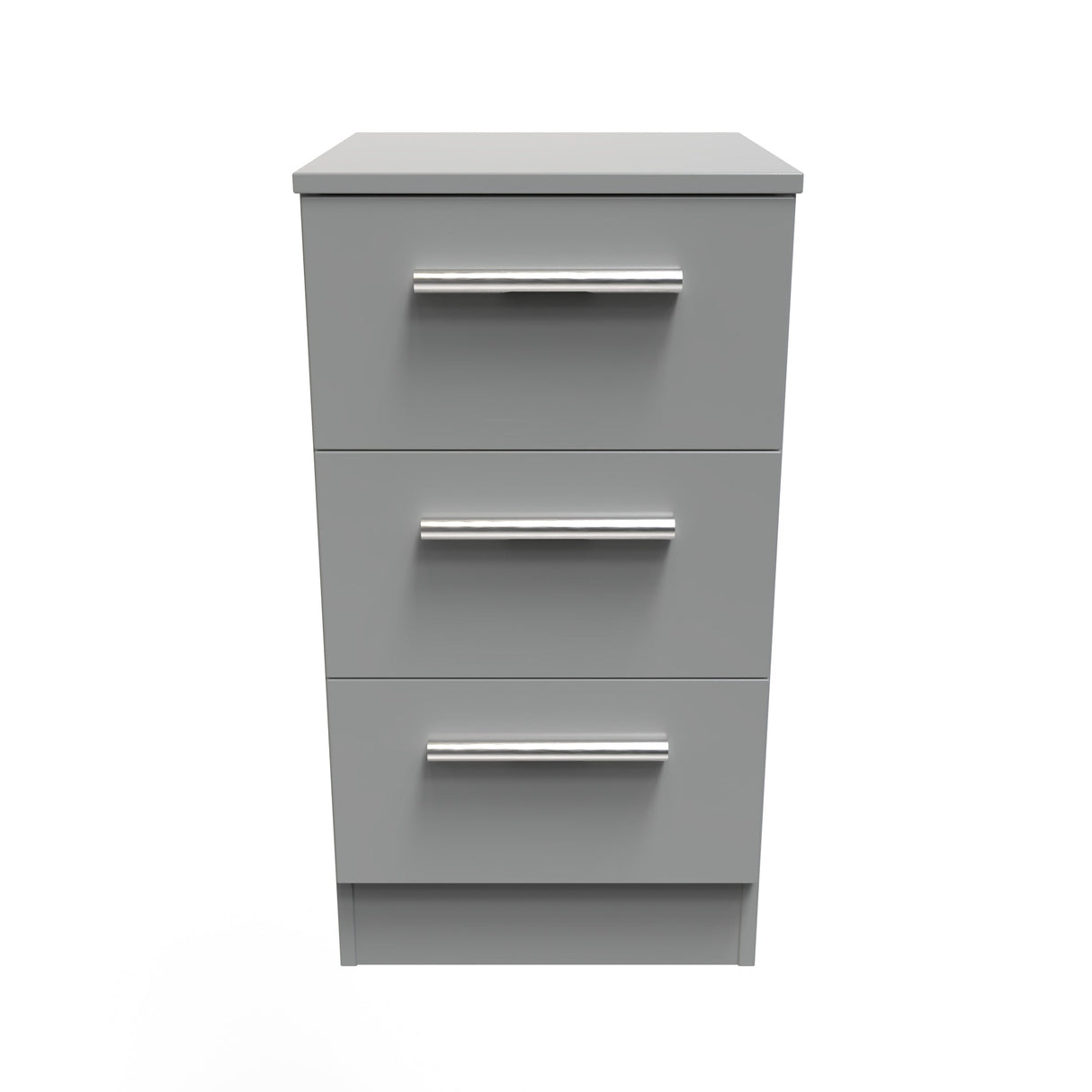 Contrast 3 Drawer Bedside Cabinet - Welcome Furniture