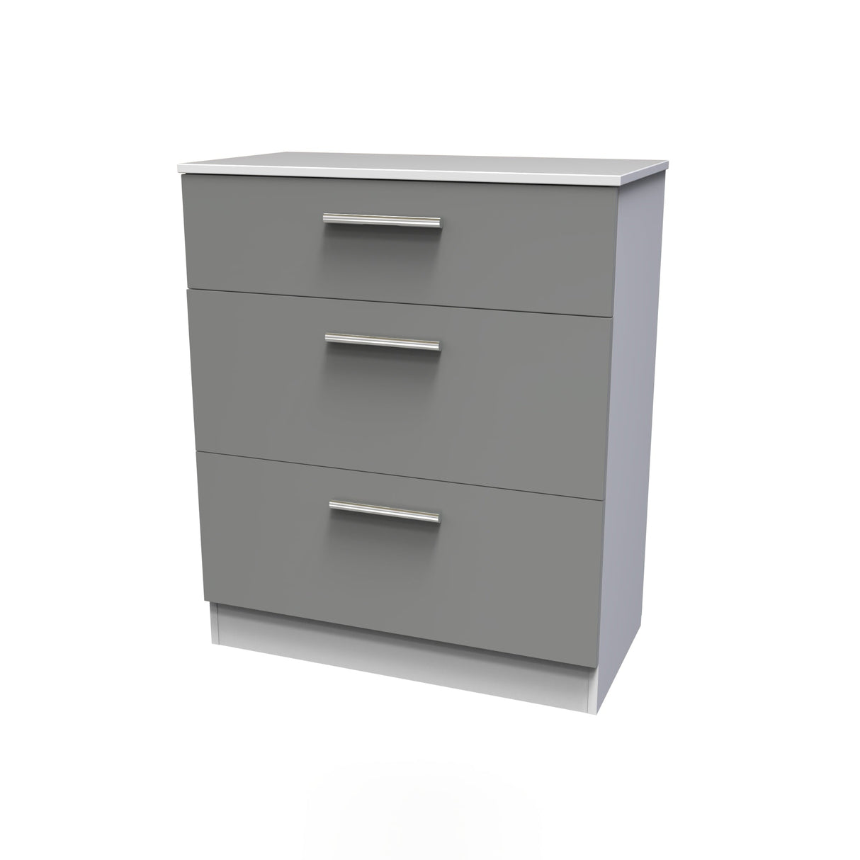 Contrast 3 Drawer Chest - Welcome Furniture