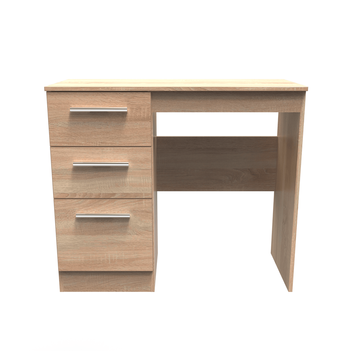 Contrast 3 Drawer Dressing Table - Welcome Furniture