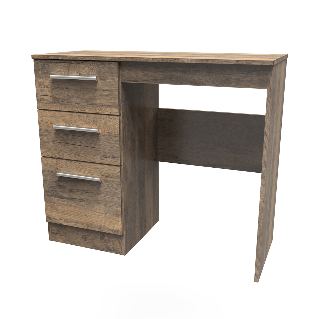 Contrast 3 Drawer Dressing Table - Welcome Furniture