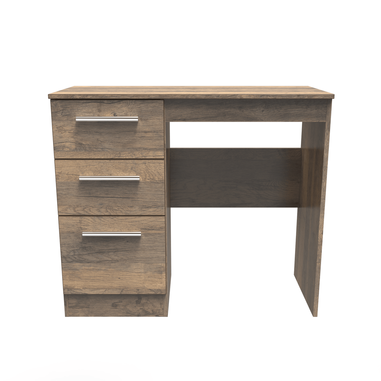 Contrast 3 Drawer Dressing Table - Welcome Furniture