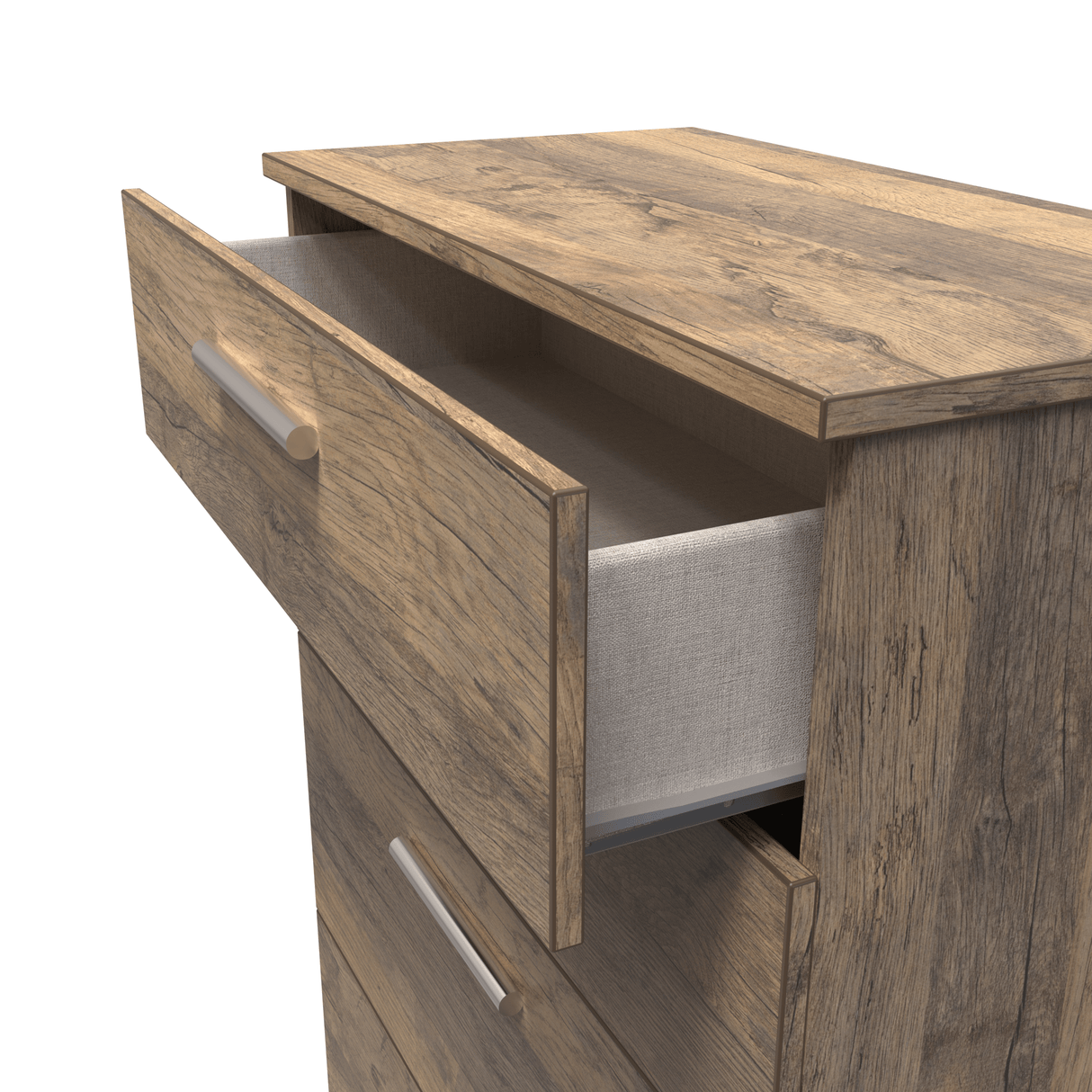 Contrast 4 Drawer Deep Chest - Welcome Furniture